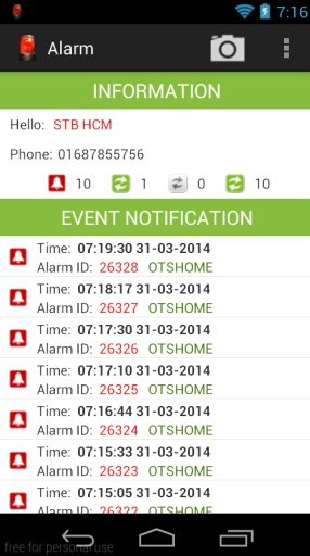 Home Security Alarm截图7