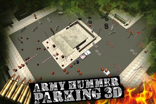 Army Hummer Parking 3D截图3