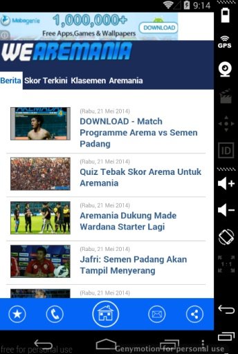 Arema Malang Indonesia截图4