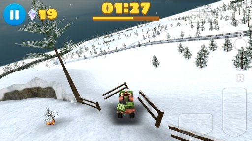 4x4 Off-Road Winter Game ATV截图1