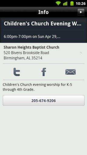 Sharon Heights Baptist Church截图2