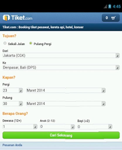 Tiket Pesawat Online截图5