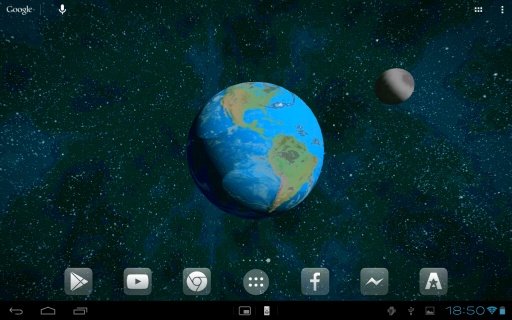 Space 3D HD Live Wallpaper Free截图3