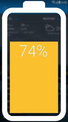 Full Screen Battery HD截图1