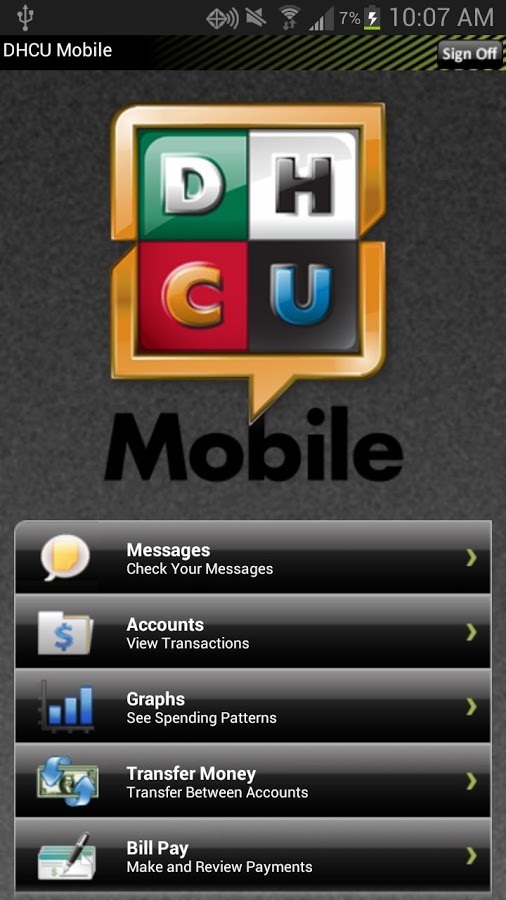 DHCU Mobile Banking截图4