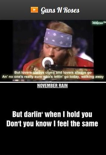 Guns N Roses Lyrics &amp; Videos截图4