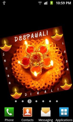 3D Diwali Live Wallpaper截图3