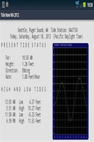 潮汐检测 Tide Now CA2013截图1