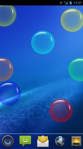 Bubbles Livewallpaper截图3