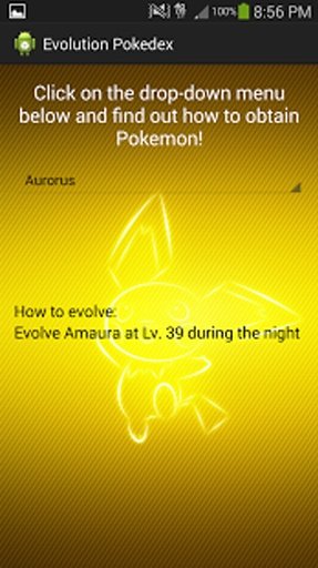 Gen VI Evolution Pokedex截图1