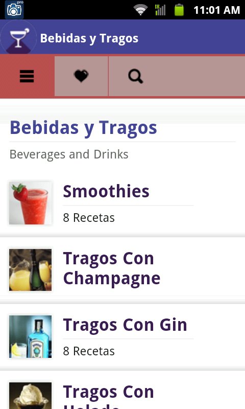 Bebidas y Tragos截图7