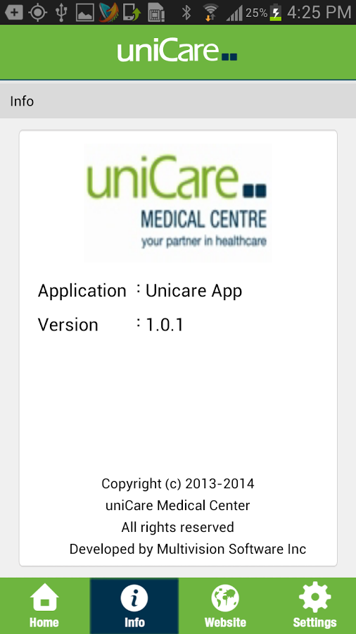 uniCare Medical Centre截图7