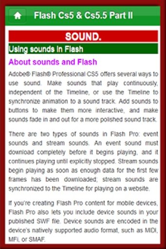 Adobe Flash CS5 part2 Tutorial截图4