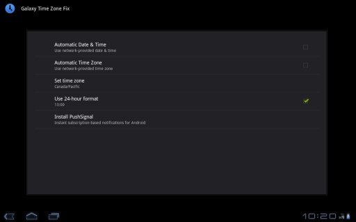 Galaxy Time Zone Fix截图3