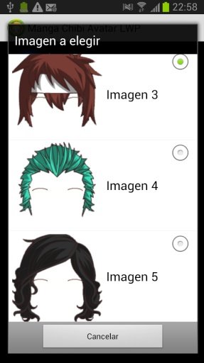 Manga Chibi Avatar LWP截图2