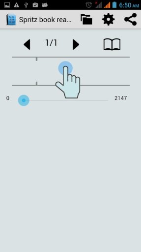 Spritz Book Reader截图4