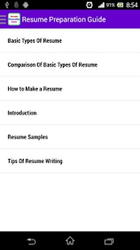 Resume Preparation Guide截图8