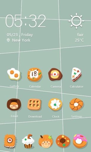 Cookie House Icons &amp; Theme截图6