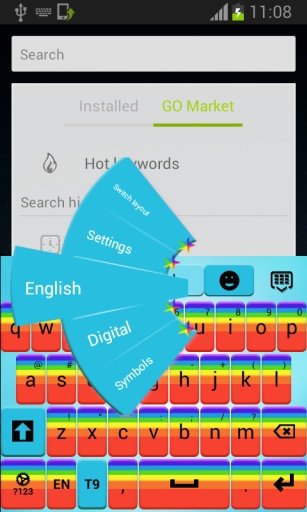 键盘可爱的彩虹截图6