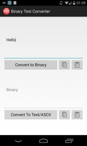 Binary Text Converter截图2