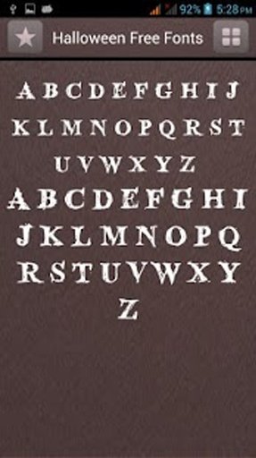 Halloween Font Style截图8