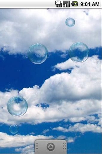 Live Wallpaper Bubbles Free截图1