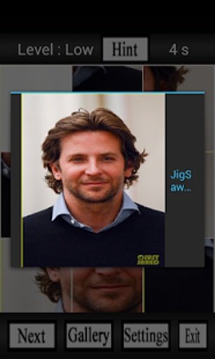 Bradley Cooper Puzzle Games截图6