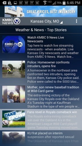 kmbc weather截图3