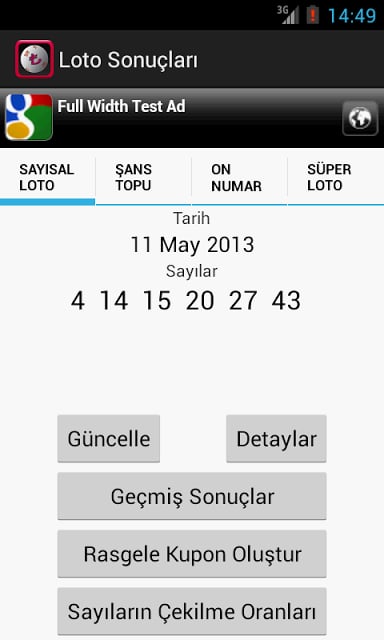 Loto Sonu&ccedil;ları截图6