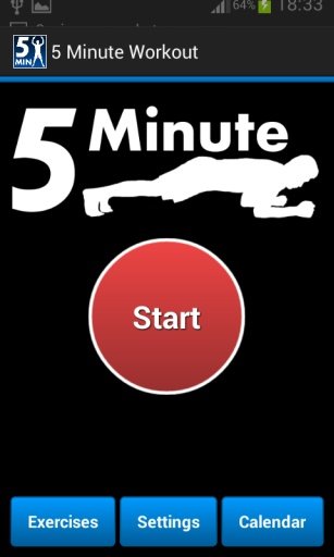 5 Minute Workout截图1