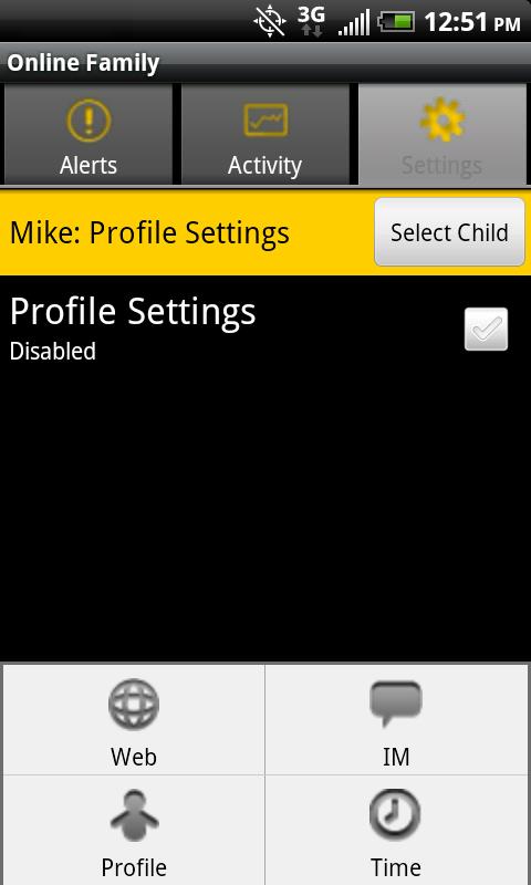 Norton Family Parental Control截图2