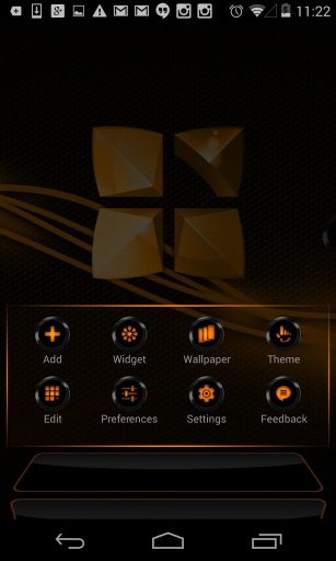 Orange Free Theme截图2