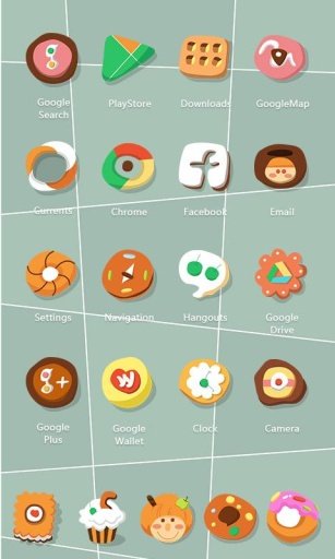 Cookie House Icons &amp; Theme截图5