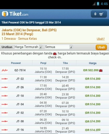 Tiket Pesawat Online截图7