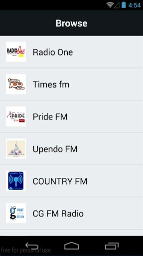 Tanzania Radio Station截图3