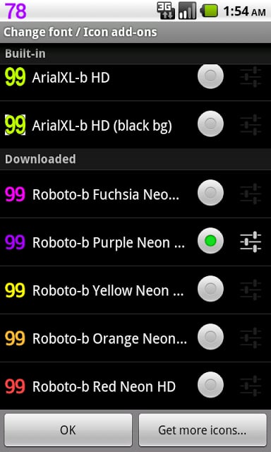 BN Pro Roboto-b Neon HD Text截图5