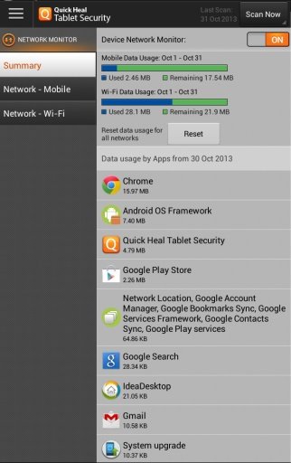 Quick Heal Tablet Security Fre截图6