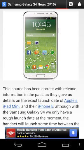 Samsung Galaxy S4 News截图3