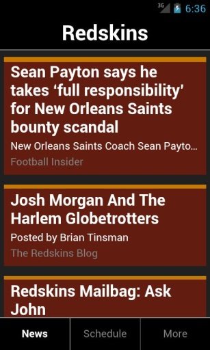 Redskins News by 24-7 Sports截图2