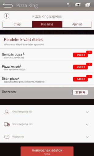 Pizza King Express截图2