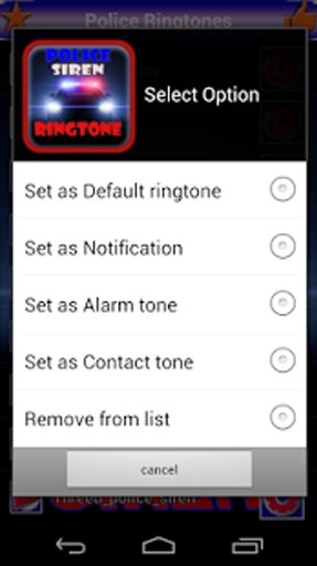 Police Ringtones - Universal截图1