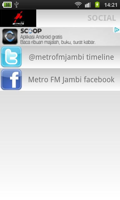 Metro FM Jambi截图3