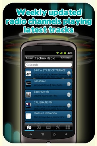 Techno Radio - With Recording截图2