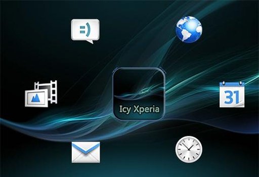 Solo Xperia Theme截图2