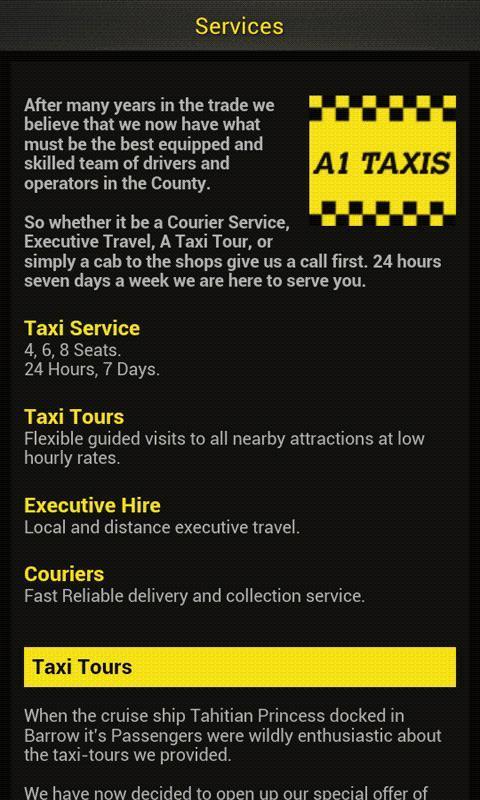 A1TaxiBarrow截图3