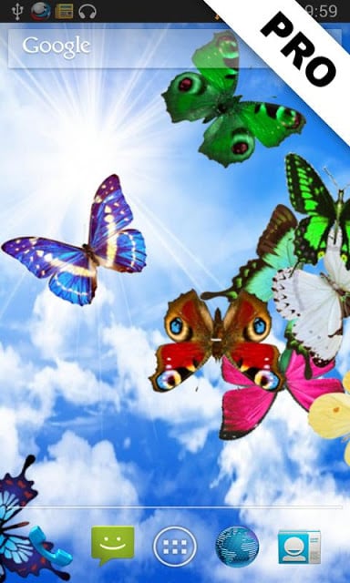 Butterflies LITE Wallpaper截图4