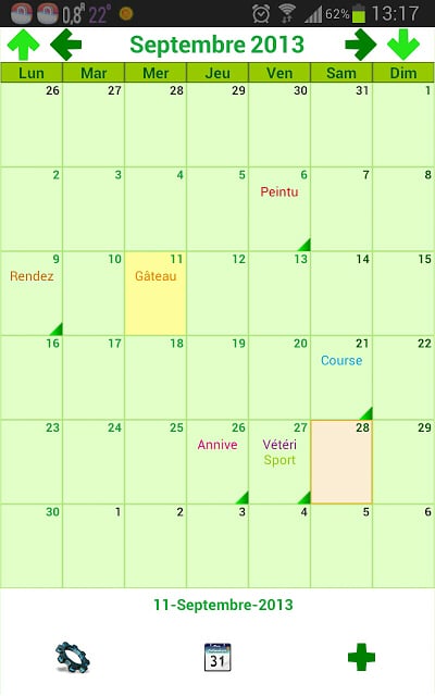 Mon Calendrier截图5