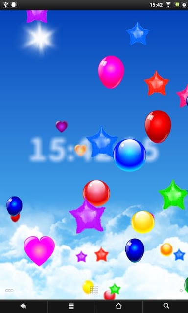 Balloons around clock截图4