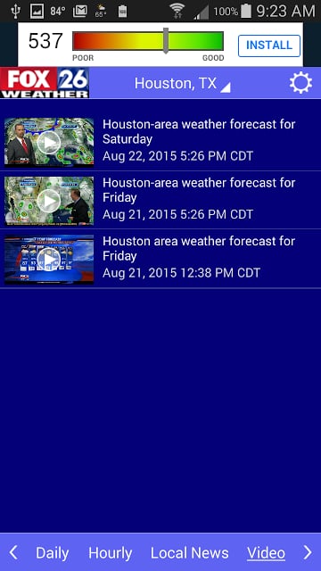 MyWeather截图3