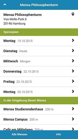 Mensa Hamburg截图2